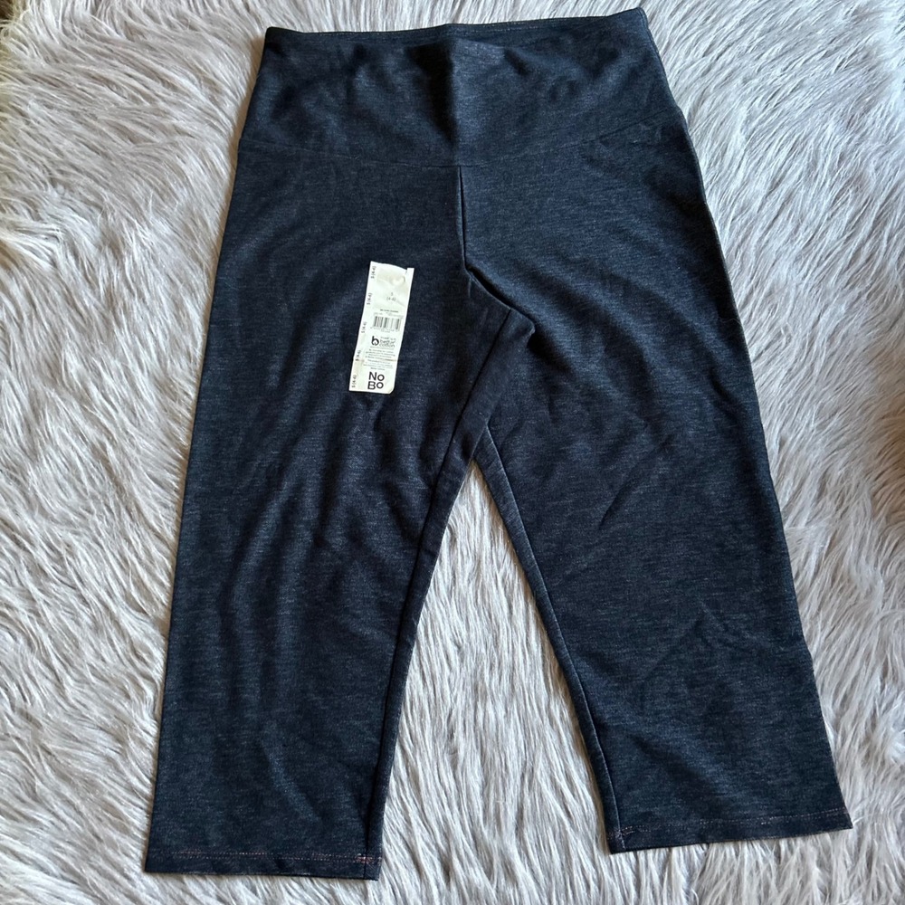 No Boundaries Capri Leggings Womens Size Small (4-6) Blue Denim Look Stretchy